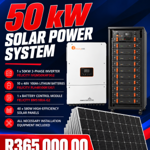 50 kW Felicity Three-Phase Solar System Special