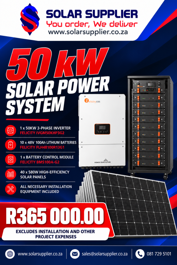 50 kW Felicity Three-Phase Solar System Special