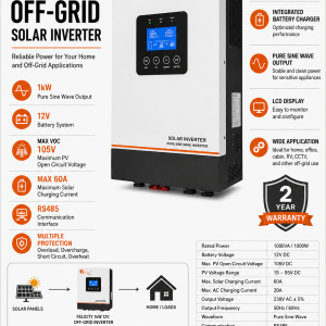 Felicity 1kW 12V Off-Grid Solar Inverter
