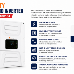 Felicity 6kW Off-Grid Solar Inverter - IVAM6048P1G1