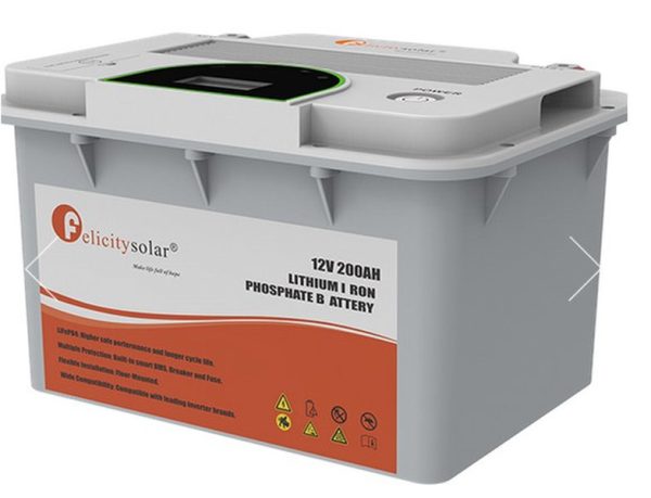 Felicity Solar FLA12200 12V 200Ah Lithium Battery